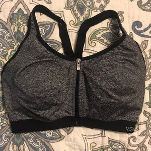 Victoria’s Secret sports bra zip up